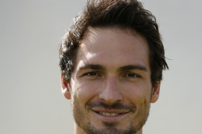 Borussia Dortmund&#039;s Mats Hummels poses for an official photo in Dortmund August 11, 2014.
