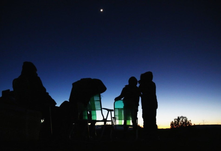 Spectators During An Unidentified Flying Object (UFO) Tour