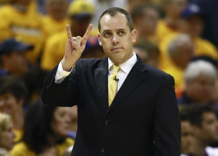 Indiana Pacers head coach Frank Vogel