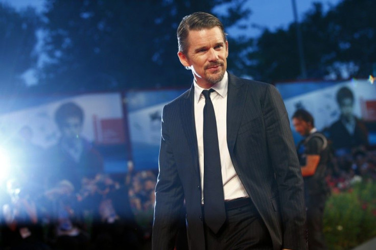 Cast member Ethan Hawke attends the red carpet for the movie "Good Kill"