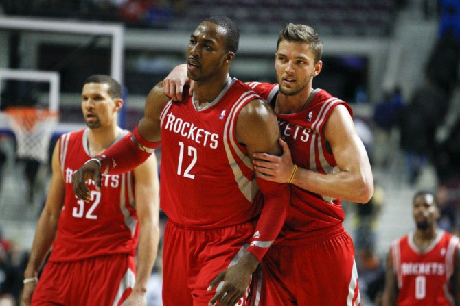 Howard and Parsons as teammates in Houston