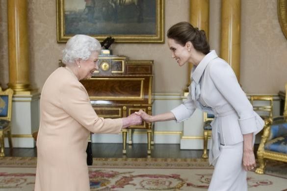 Angelina Jolie Awarded As Honorary Dame By Queen Elizabeth