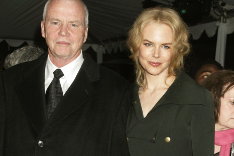 Nicole Kidman and Her Father Antony Kidman At The 2005 Palm Springs Film Festival Gala Dinner In Palm Springs, California