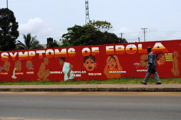 A 'Symptoms Of Ebola' Mural In Monrovia, Liberia