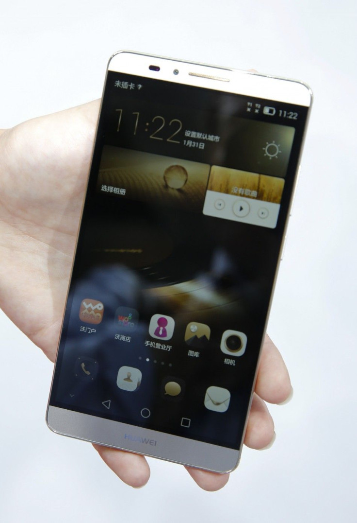 A Huawei Ascend Mate 7 Smartphone At The IFA In Berlin