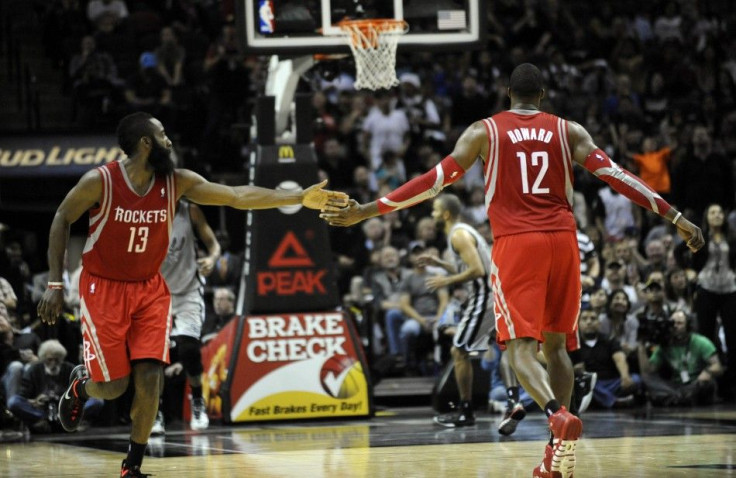 James Harden and Dwight Howard