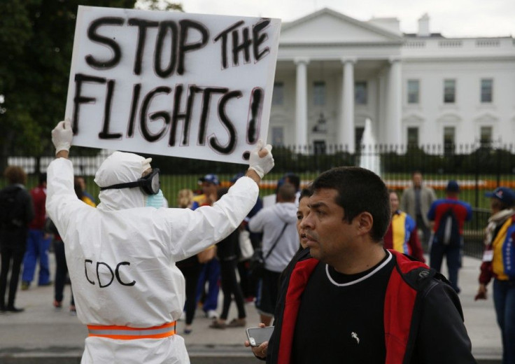 Jeff Hulbert Of Annapolis, Maryland Protests In Front Of The White House In Washington