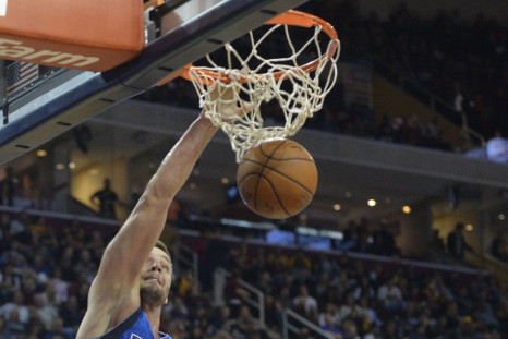 Dallas Mavericks forward Chandler Parsons