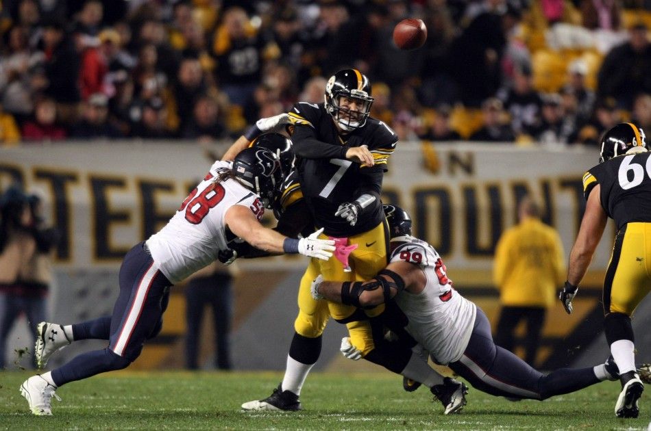 Pittsburgh Steelers quarterback Ben Roethlisberger 