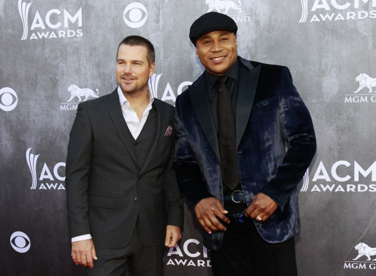 NCIS LA Actors Chris O'Donnell (L) And LL Cool J