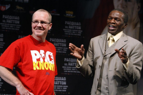 Roach and Mayweather Sr.