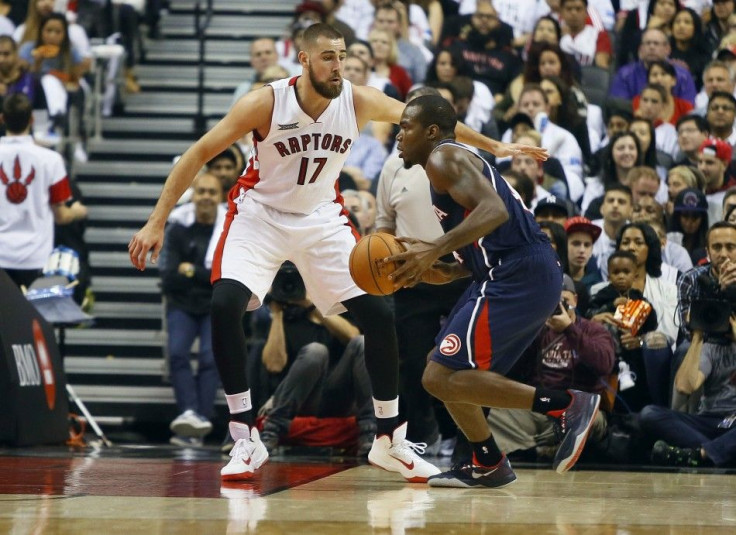 Toronto Raptors center Jonas Valanciunas