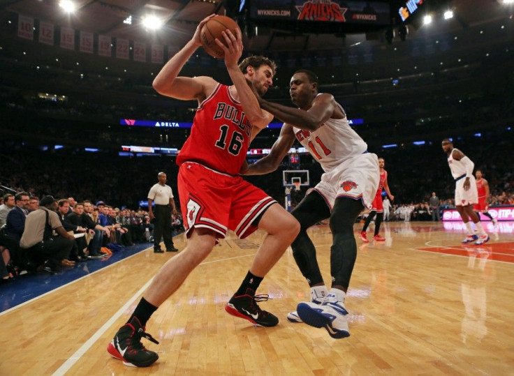 Pau Gasol with the Chicago Bulls