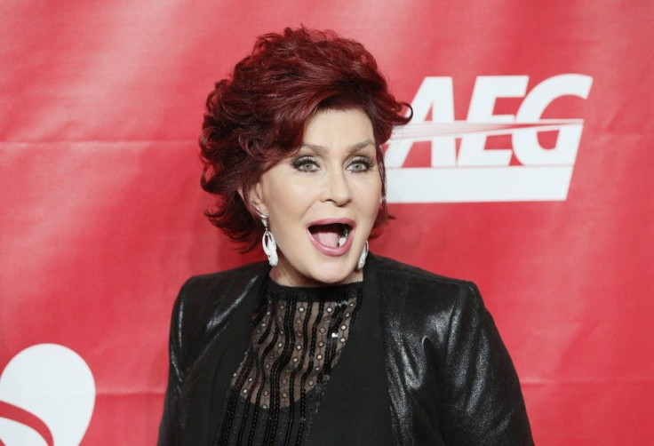 Sharon Osbourne poses at the 2014 MusiCares Person of the Year gala honoring Carole King in Los Angeles, January 24, 2014.