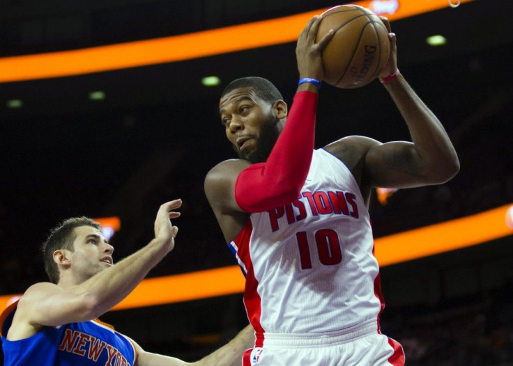 Detroit Pistons forward Greg Monroe