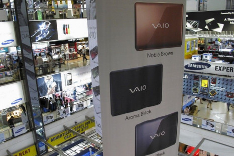 Sony's Vaio Laptops On Sale At A Singapore Mall