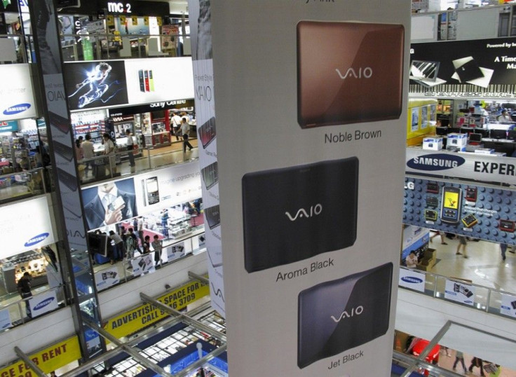 Sony's Vaio Laptops On Sale At A Singapore Mall