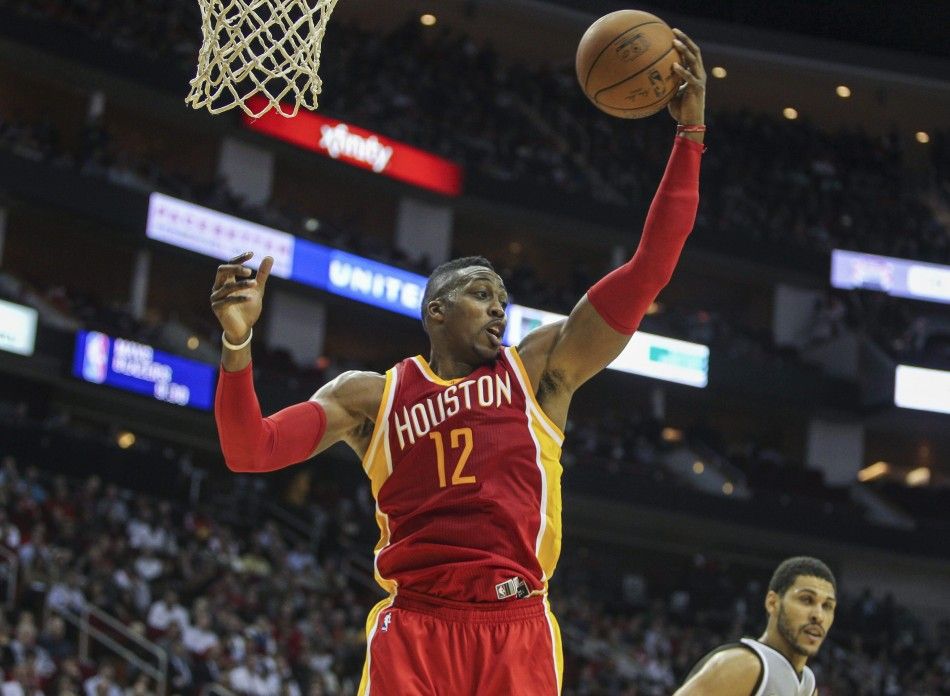 Houston Rockets center Dwight Howard