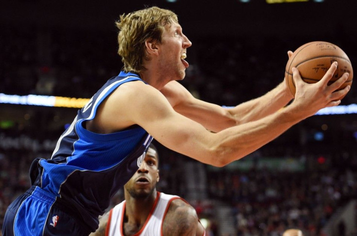 Dallas Mavericks forward Dirk Nowitzki 