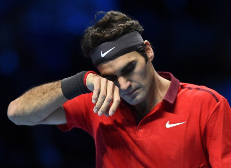 Roger Federer of Switzerland