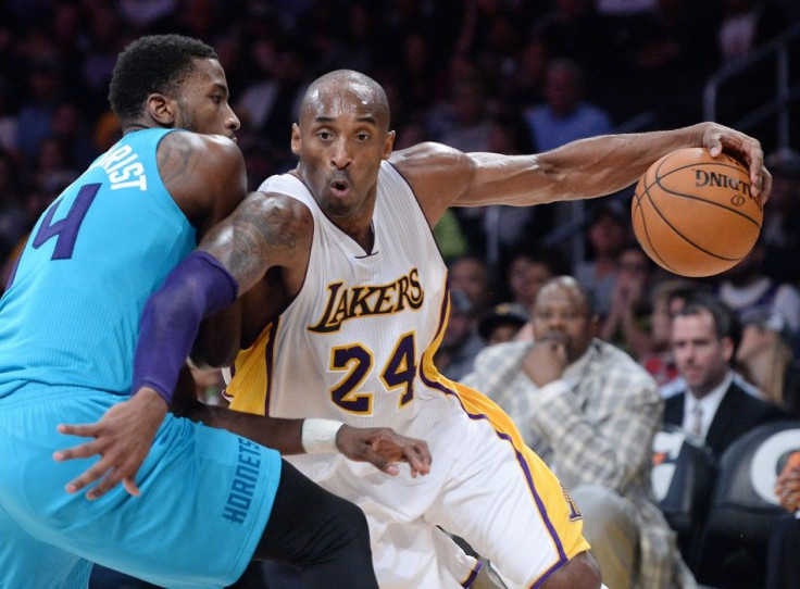 Kobe Bryant In Lakers First Win
