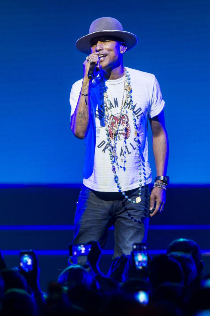 Pharrell Williams During The 48th Montreux Jazz Festival In Montreux, Switzerland