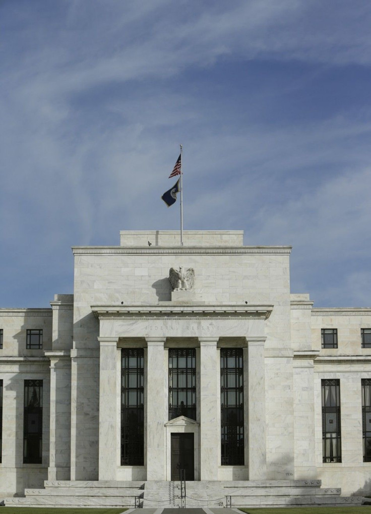 The United States Federal Reserve Board building is shown in Washington October 28, 2014. The U.S. Federal Reserve this week will likely reinforce its stated willingness to wait a long while before hiking interest rates after a volatile month in financial