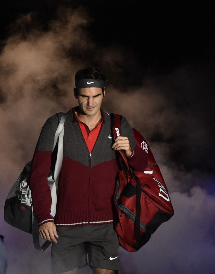 Roger Federer of Switzerland