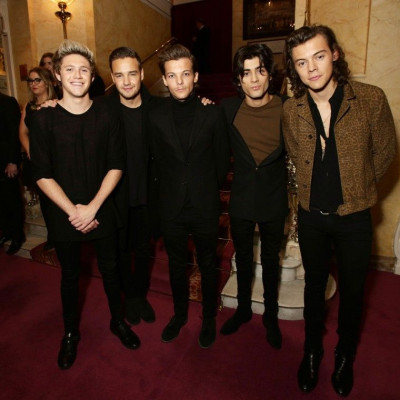 Tomlinson, Zayn Malik and Harry Styles, attend the Royal Variety Performance in support of the Entertainment Artistes' Benevolent Fund, at the Palladium Theatre in London