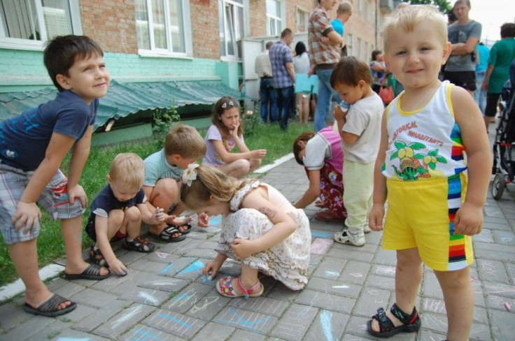 Children playing