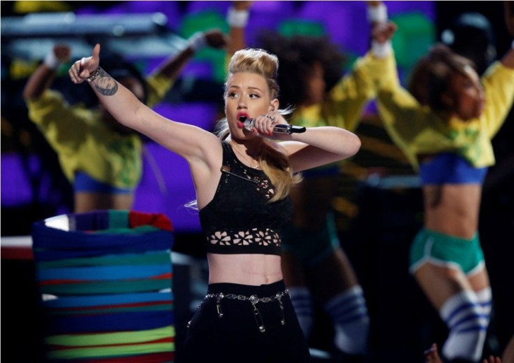 Iggy Azalea performs &quot;Fancy&quot; during the 2014 BET Awards in Los Angeles