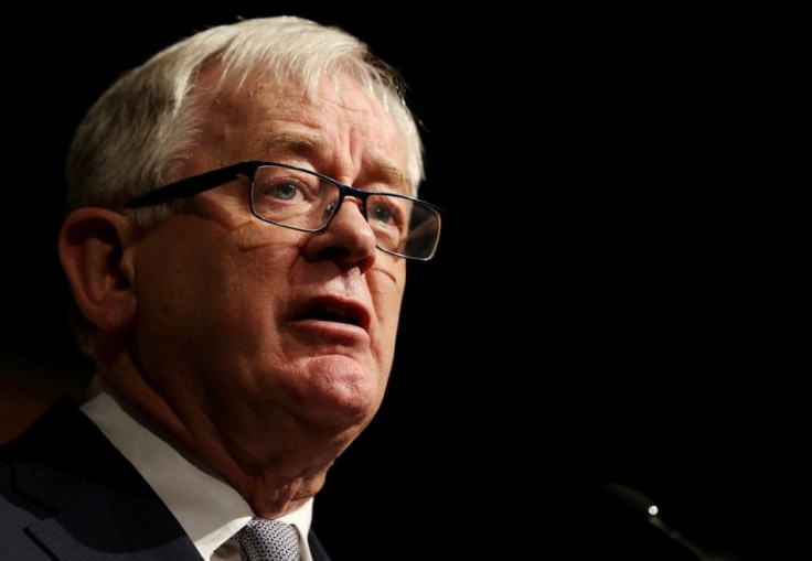 Australia's Minister for Trade and Investment Andrew Robb speaks at the G20 Investment Forum opening plenary in Sydney