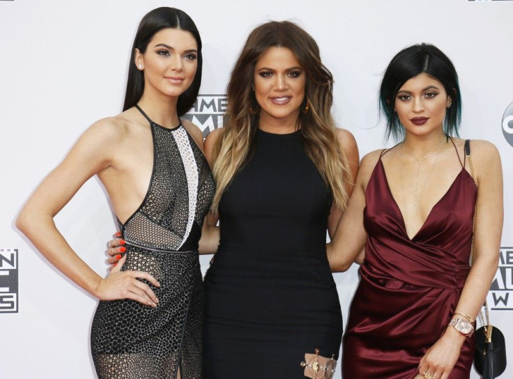 Kendall Jenner, Khloe Kardashian And Kylie Jenner During The 42nd American Music Awards