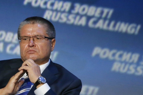 Russia&#039;s Economy Minister Alexei Ulyukayev attends the VTB Capital &quot;Russia Calling!&quot; Investment Forum in Moscow, October 2, 2014. REUTERS/Maxim Shemetov