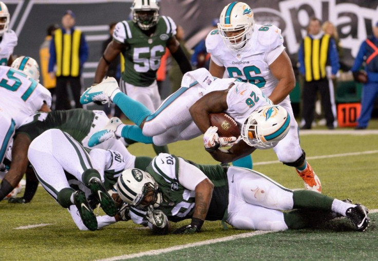 Miami Dolphins running back Lamar Miller