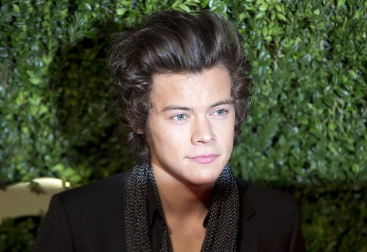Singer with the band One Direction Harry Styles attends the British Fashion Awards in London
