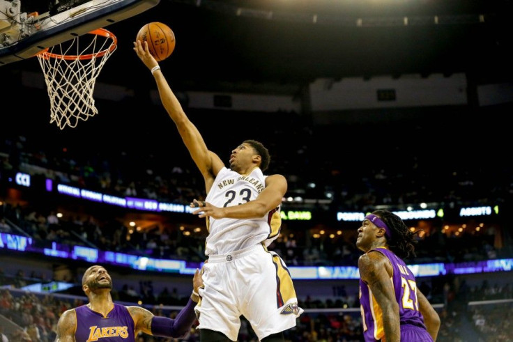 New Orleans Pelicans forward Anthony Davis