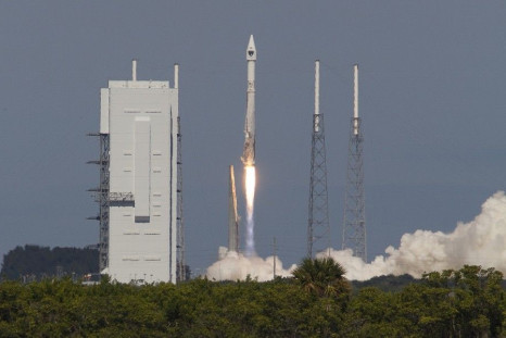 An Atlas V rocket by United Launch Alliance launches with a Global Positioning Satellite (GPS) onboard at Cape Canaveral Air Force Station, Florida October 29, 2014. REUTERS/Michael Brown
