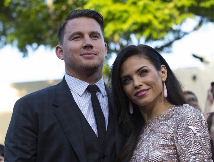 Cast member Channing Tatum  And His Wife Jenna Dewan 