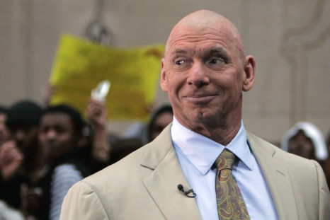 World Wrestling Entertainment chairman Vince McMahon looks out at the crowd during a segment of NBC&#039;s &quot;Today&quot; show in New York in this April 2, 2007 file photo. McMahon said on October 30, 2008 it is too soon to know how the slumping econom