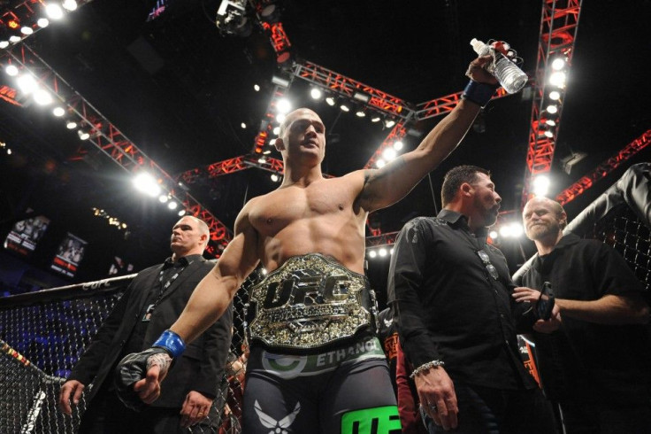 Robbie Lawler after defeating Johnny Hendricks during UFC 181 at Madalay Bay Events Center. Lawler won via split decision. Mandatory Credit: Joe Camporeale-USA TODAY Sports