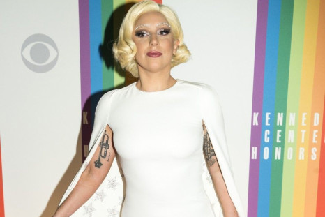 Singer Lady Gaga arrives for the Kennedy Center Honors in Washington December 7, 2014.