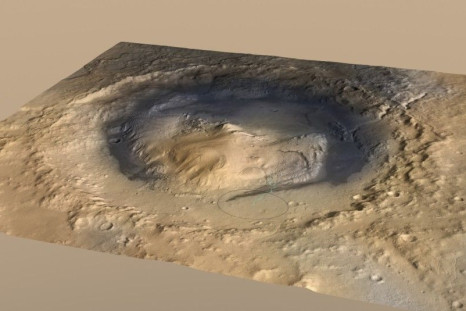 The Gale Crater on Mars