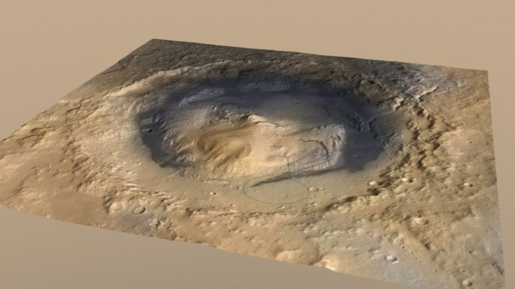 The Gale Crater on Mars