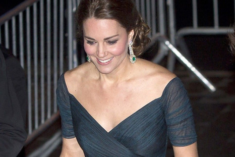 In PHOTO: Catherine, Duchess of Cambridge arrives at the Metropolitan Museum of Art to attend the St. Andrews 600th Anniversary Dinner in New York, December 9, 2014.