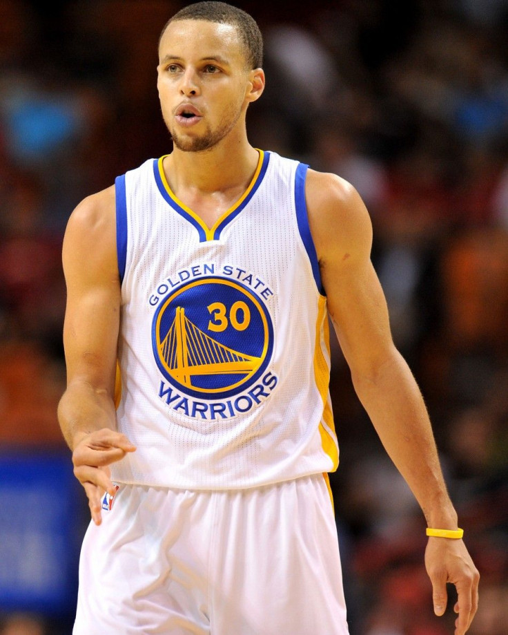 Golden State Warriors guard Stephen Curry