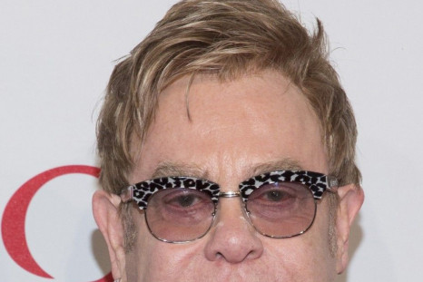 Sir Elton John attends the Elton John AIDS Foundation's 13th annual An Enduring Vision Benefit in New York October 28, 2014.