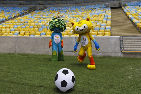 Then unnamed mascots of the Rio Games 2016