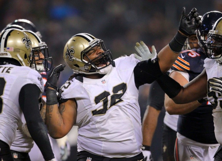 New Orleans Saints nose tackle John Jenkins