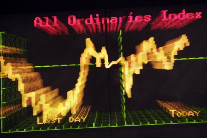 Today's Ordinaries Index curve is seen at the Australian Securities Exchange (ASX) in central Sydney August 23, 2010. Australian financial markets bet on Monday that inconclusive weekend elections would deliver a change of government, ushering in a new mi